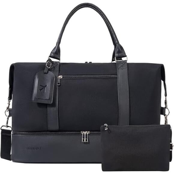 WeekenderBags For Women With ShoeCompartment LargeCapacity Travel Overnight Bags - Picture 7 of 7